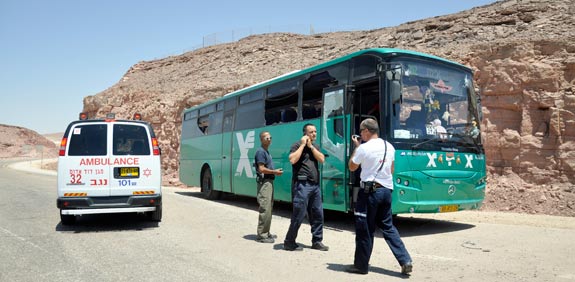 פיגוע גבול מצרים אילת / צלם: רויטרס
